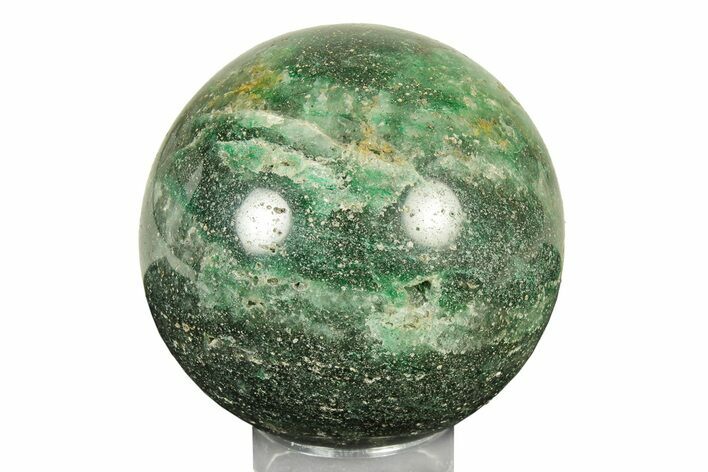 Polished Fuchsite Sphere - Madagascar #251185